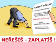 Pozor! Nestrkejte hlavu do písku před Platebním rozkazem. 