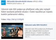 Kéž nedostanou nad 5%: Fanoušci ODS vyplísnili stranu na facebooku